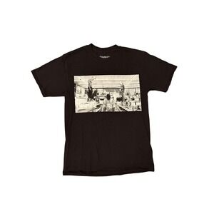 Juice WRLD 999 Club Lean Wit Me Lyrics Graphic T-Shirt Mens Medium Black